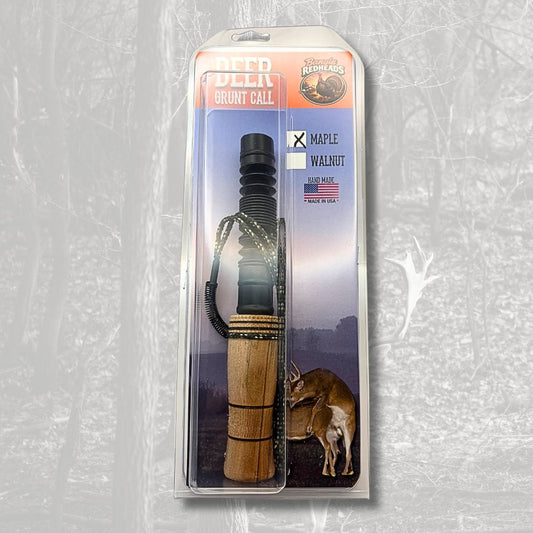 Deer Grunt Call - Handmade Hardwood Buck Call