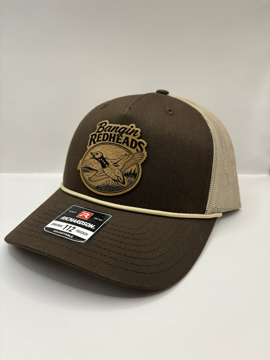 Leather Patch Hat-Duck