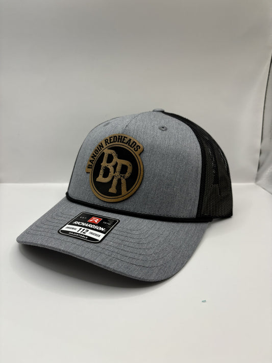 Leather Patch Hat-BR