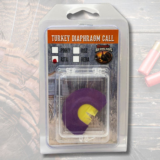 Turkey Mouth Calls - Handmade 3-Reed Diaphragm Calls