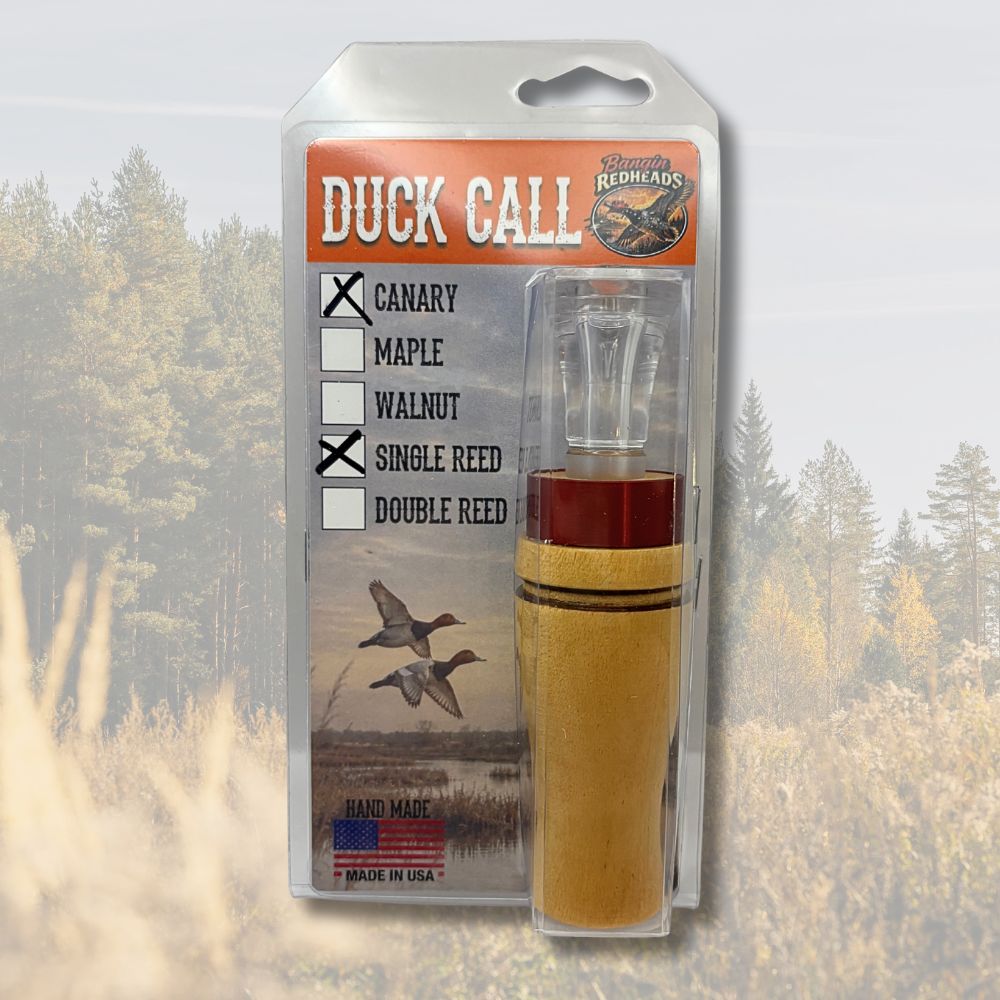 Single Reed Duck Call - Handmade in the USA