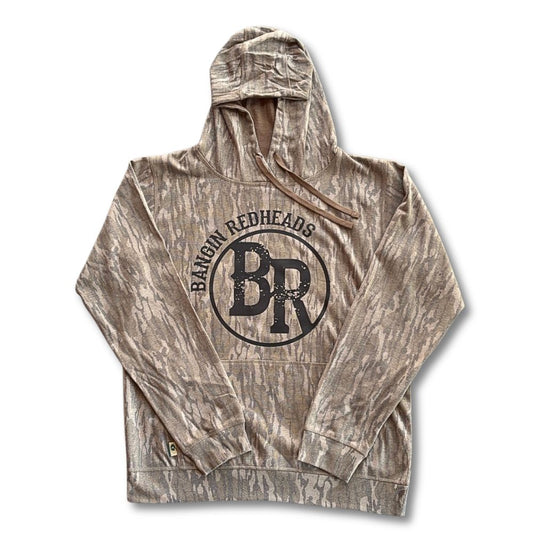 BR Washed Out Hoodie - Mossy Oak® Tri Blend Original Bottomland® Faded Camo